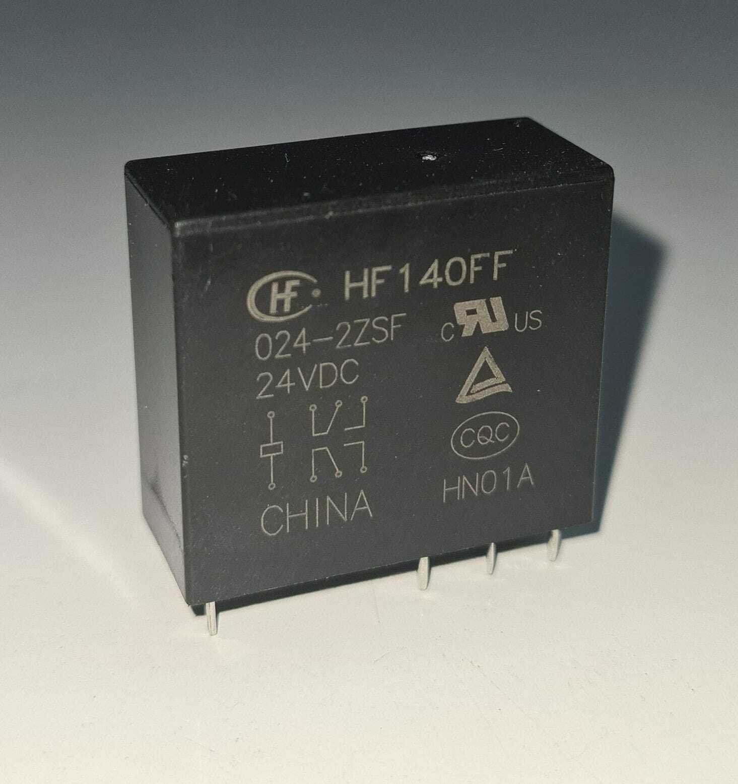 [LOT OF 50] HONGFA HF14OFF HF140FF 024-2ZSF HN01A Power Relay Replace 24V 8 Pin