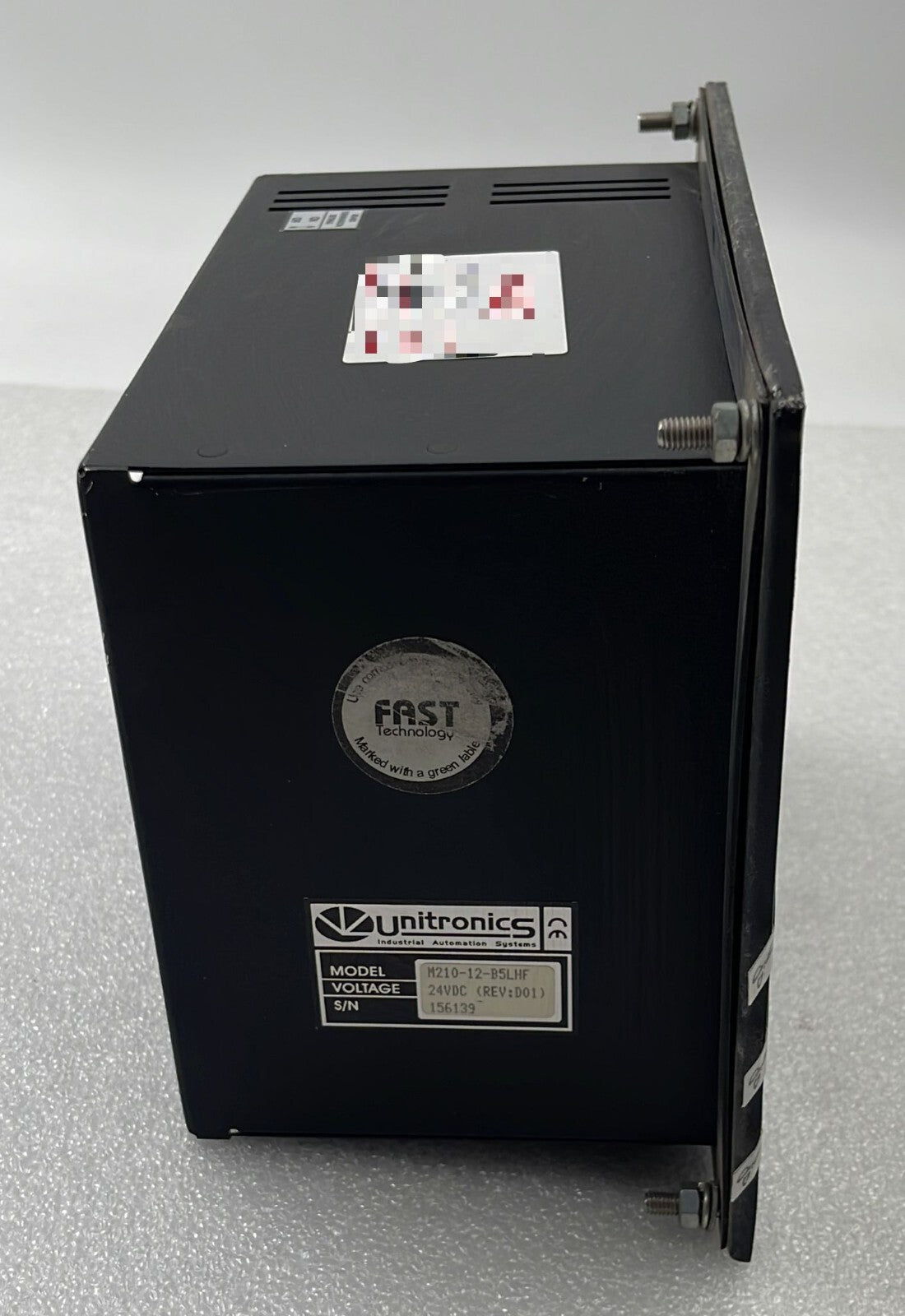 Unitronics M-210 Integrated PLC & Operating Pael M210-12-B5LHF **AS IS