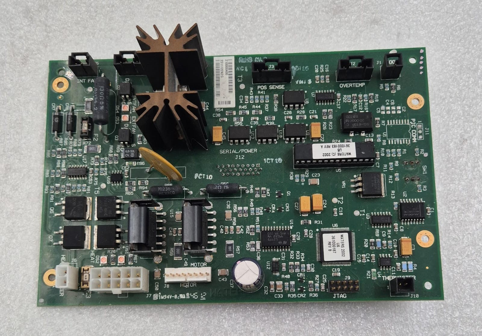 Waters Board 210000400 Column H/C Controller PCB Assy