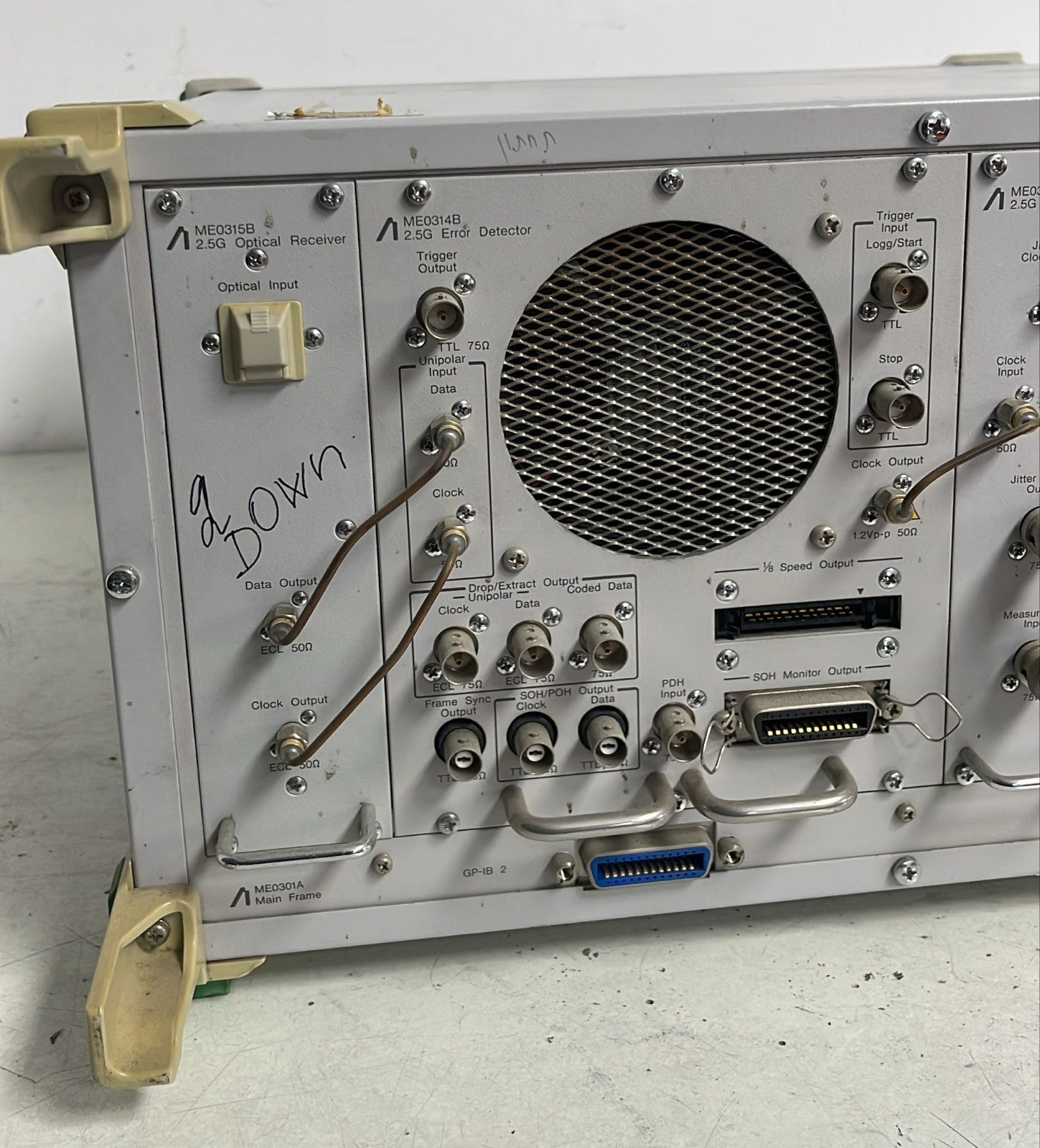 Anritsu ME3620A SDH / Sonet Analyzer Receiver ** AS IS