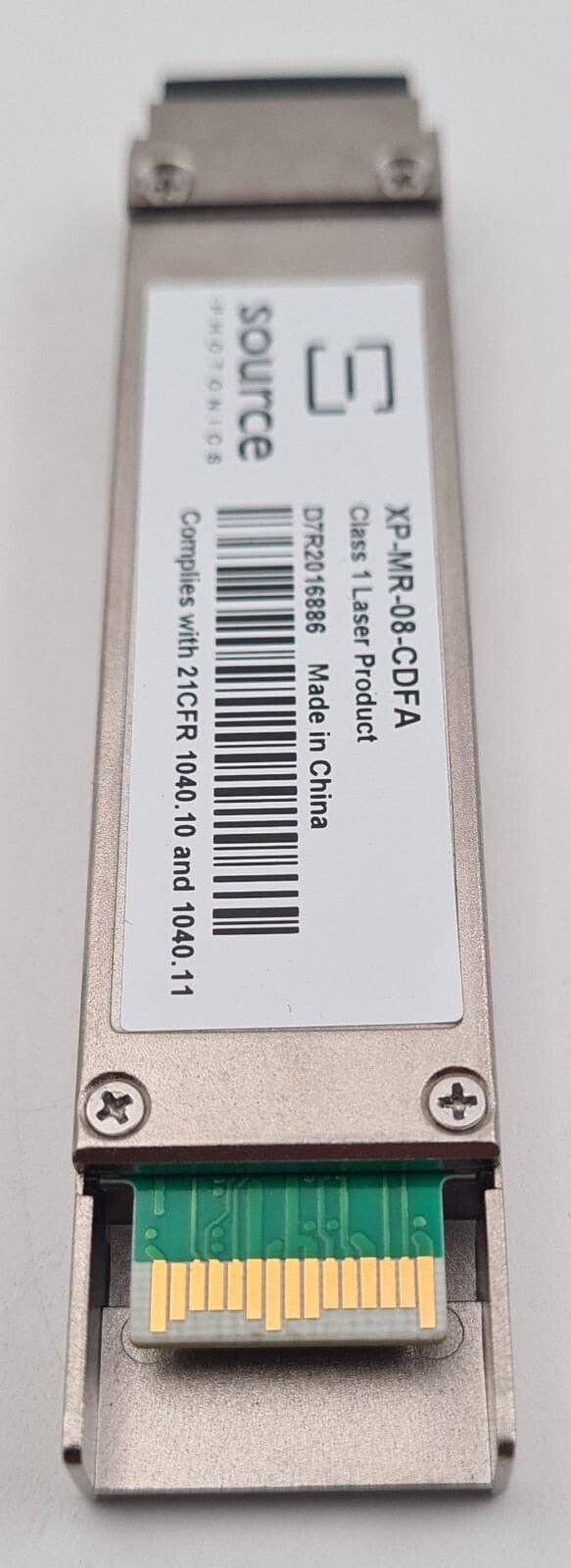 NEW- SOURCE PHOTONICS XP-MR-08-CDFA SFP Transceiver Module 21CFR 1040.10 1040.11