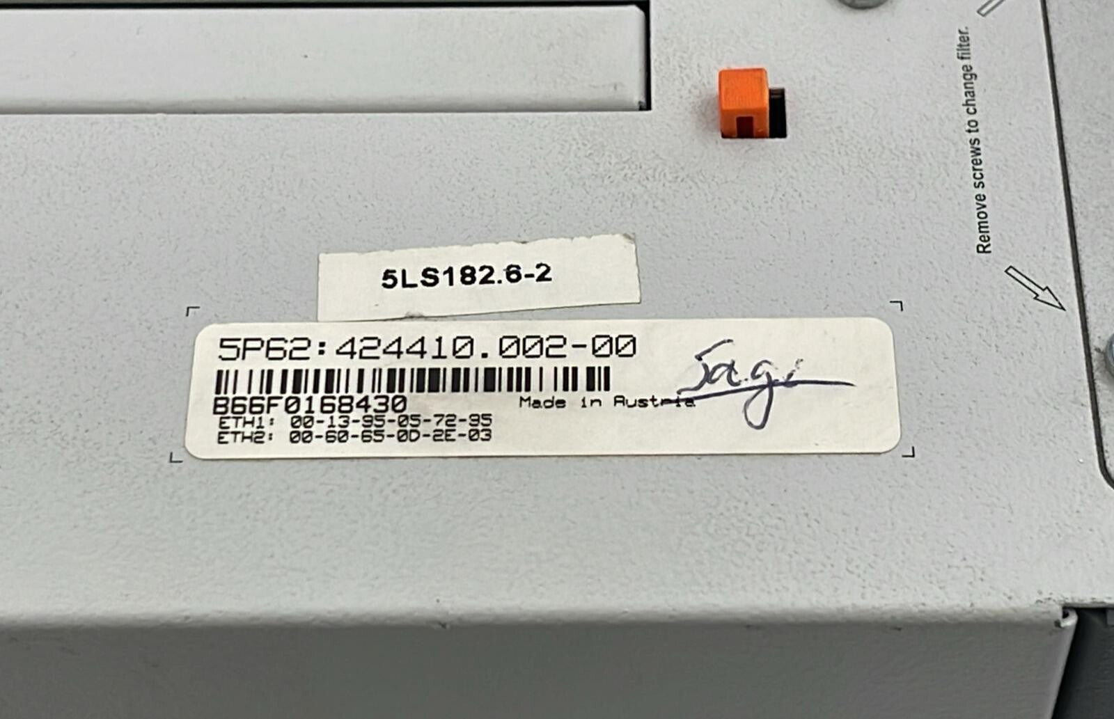 B&R Automation PC 5PC600.SX02-01 5P62 424410.002-00 Industrial Computer