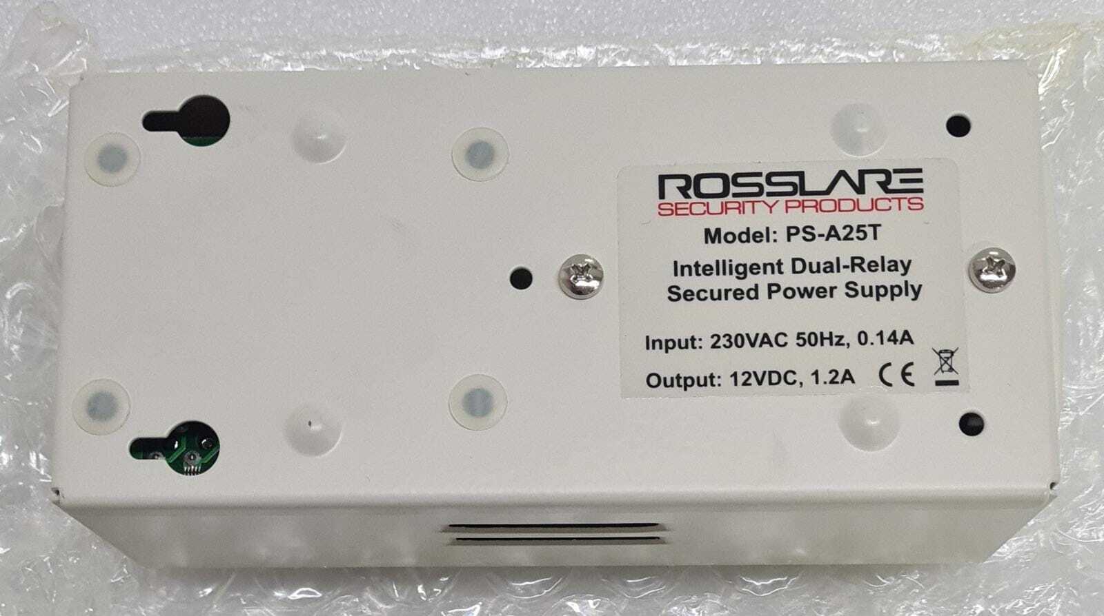 ROSSLARE SECURITY SERVANT PS-A25T Intelligent Dual-Relay Secured Power Supply