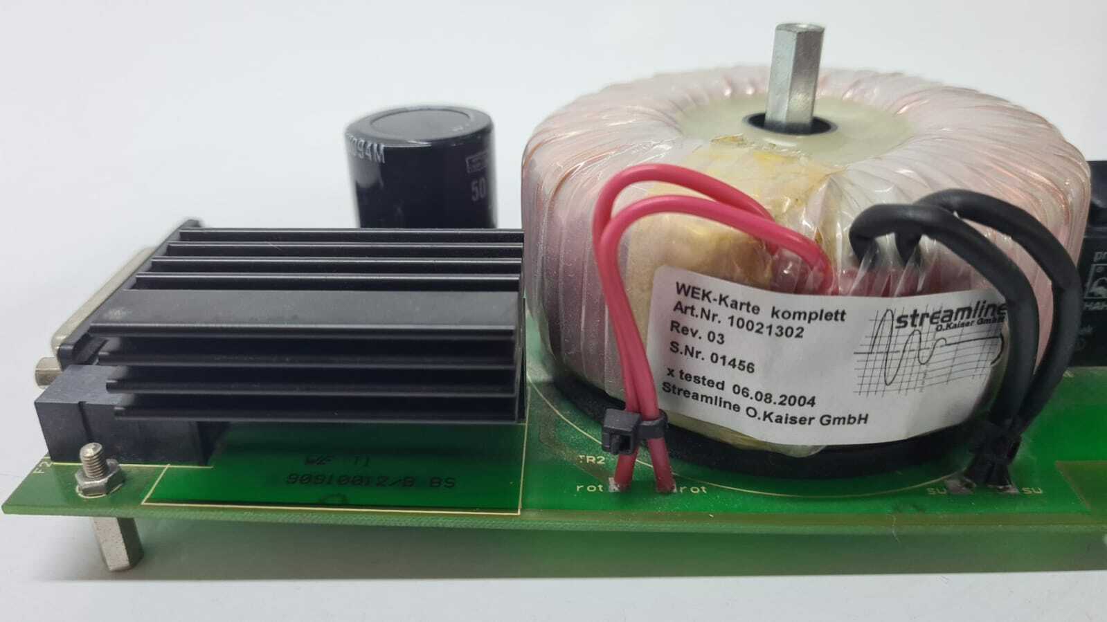 Wavelight Sinon Ruby Laser Power Distributor WEK-KARTE 90910012/B