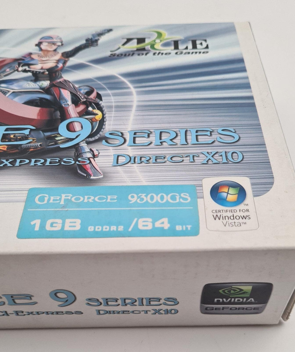 NEW - Axle3 Nvidia GeForce 9300GS 1GB DDR2 PCI-E CRT DVI HDCP HDMI Video Card