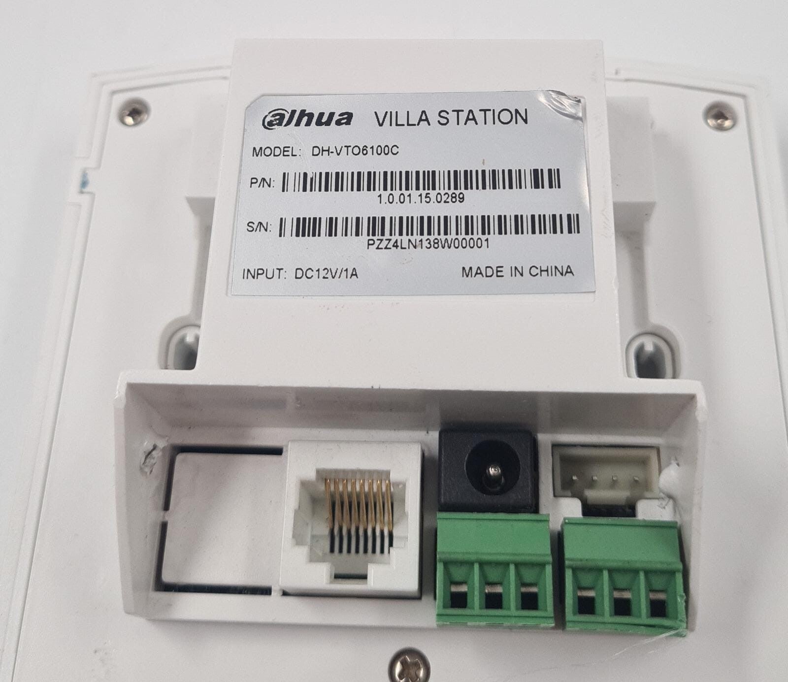 DAHUA VILLA STATION DH-VTO6100C Door Intercom Camera