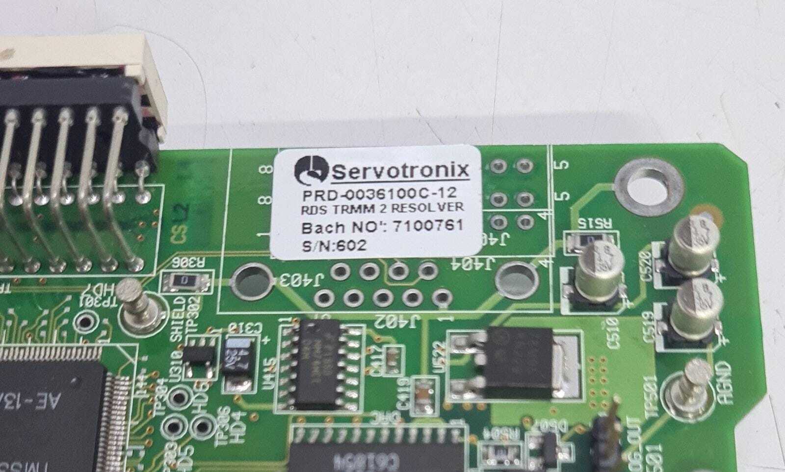 Kollmorgen Servotronix Rds Trmm 2 Resolver Board PRD-0036100C-12 PRD-0036100G-12