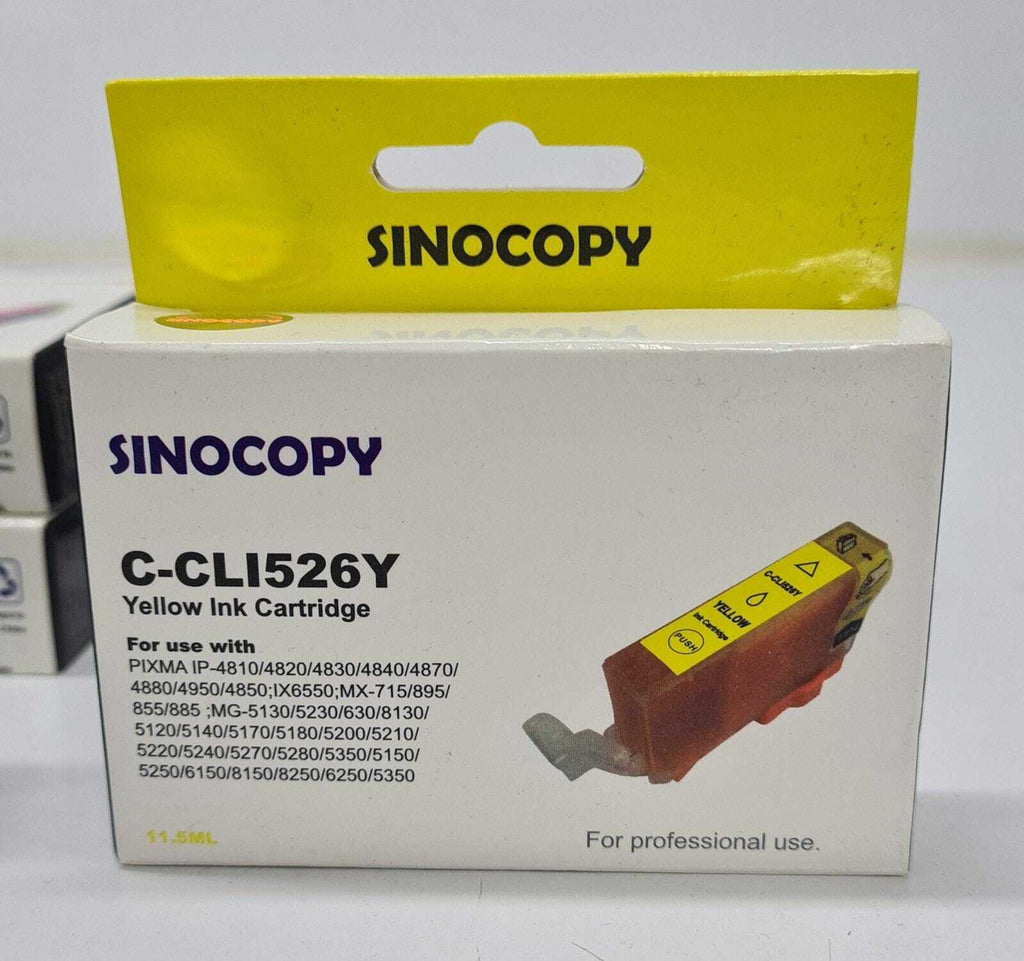 Sinocopy Ink Cartridge for Canon Printer 5x Cyan 5x Magenta 4x Yellow 2x Black