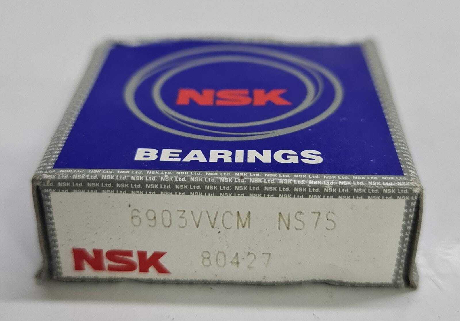 [LOT OF 3] NSK Bearings 6903VVCM NS7S Metal Shields Deep Groove - NEW Sealed