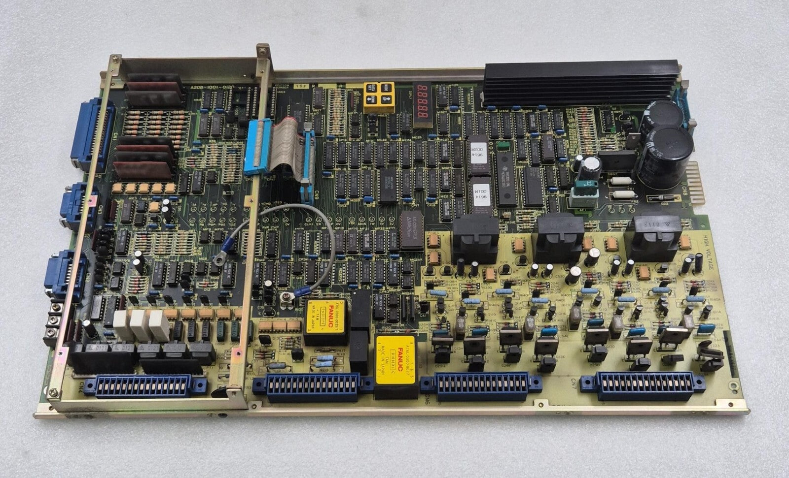 FANUC A20B-1001-0120 19F Main Control Circuit Board for Spindle Servo Unit