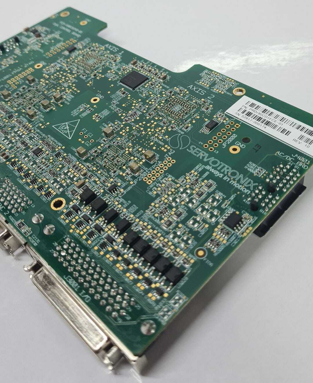 Servotronix Dual Control Board PRDr90CD1FCE- 01 Rev 10 PCB-R90CDCF0-01