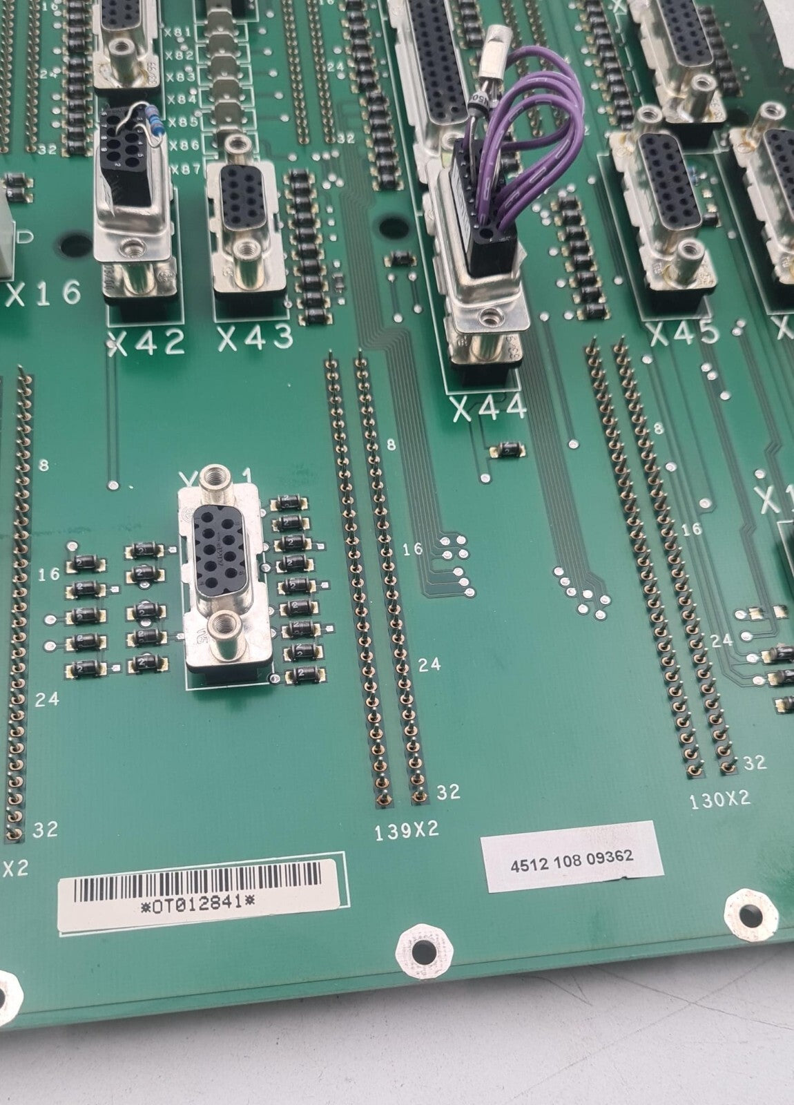 Philips Easy Diagnost R/F Room RAD Back Panel Digital Board 4512 108 09362 PCB
