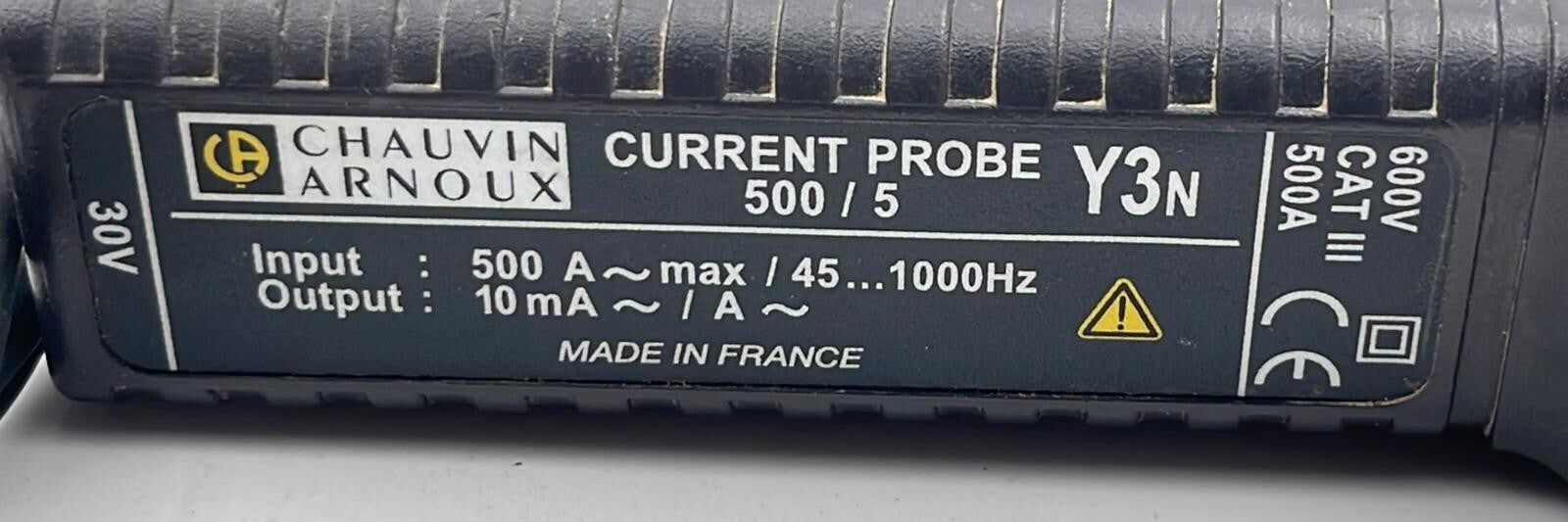 CHAUVIN ARNOUX Y3N Current Probe Clamp Transformer