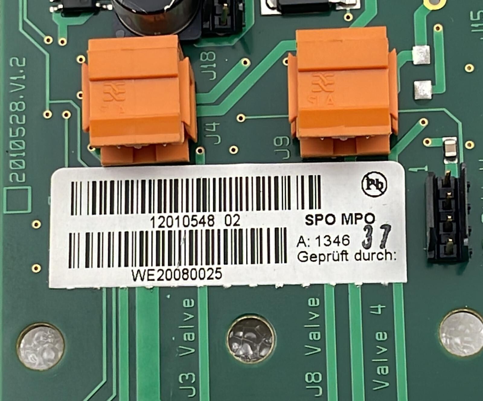 TECAN 12010548 02 SPO MPO Board PCB