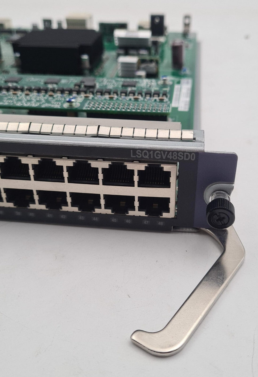 HP LSQ1GV48SD0 10/100/1000BASE-T JD229B Switch 48-port Gig-T PoE+ Module