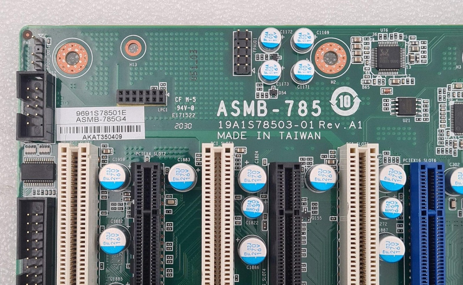 Advantech ASMB-785 19A1S78503-01 Industrial Motherboard **AS-IS**
