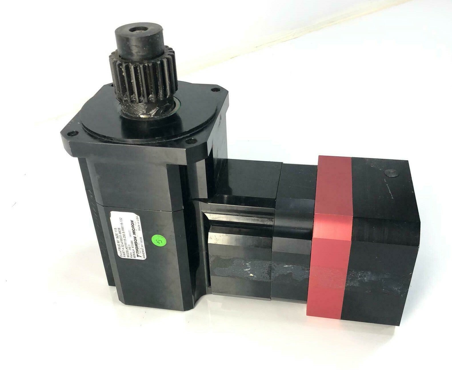 Thomson MOTOR DTR115-250-S-RM115-132 Duratrue 115 32-416031-8936 Gearbox 250:1