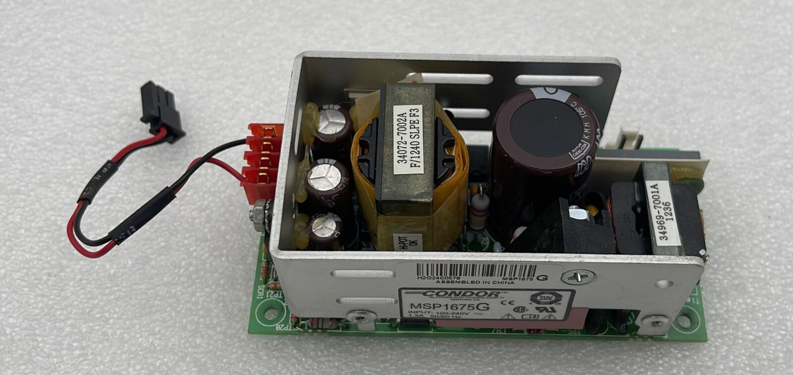 Condor MSP1675G Power supply 100-240V 1.3A 50/60Hz