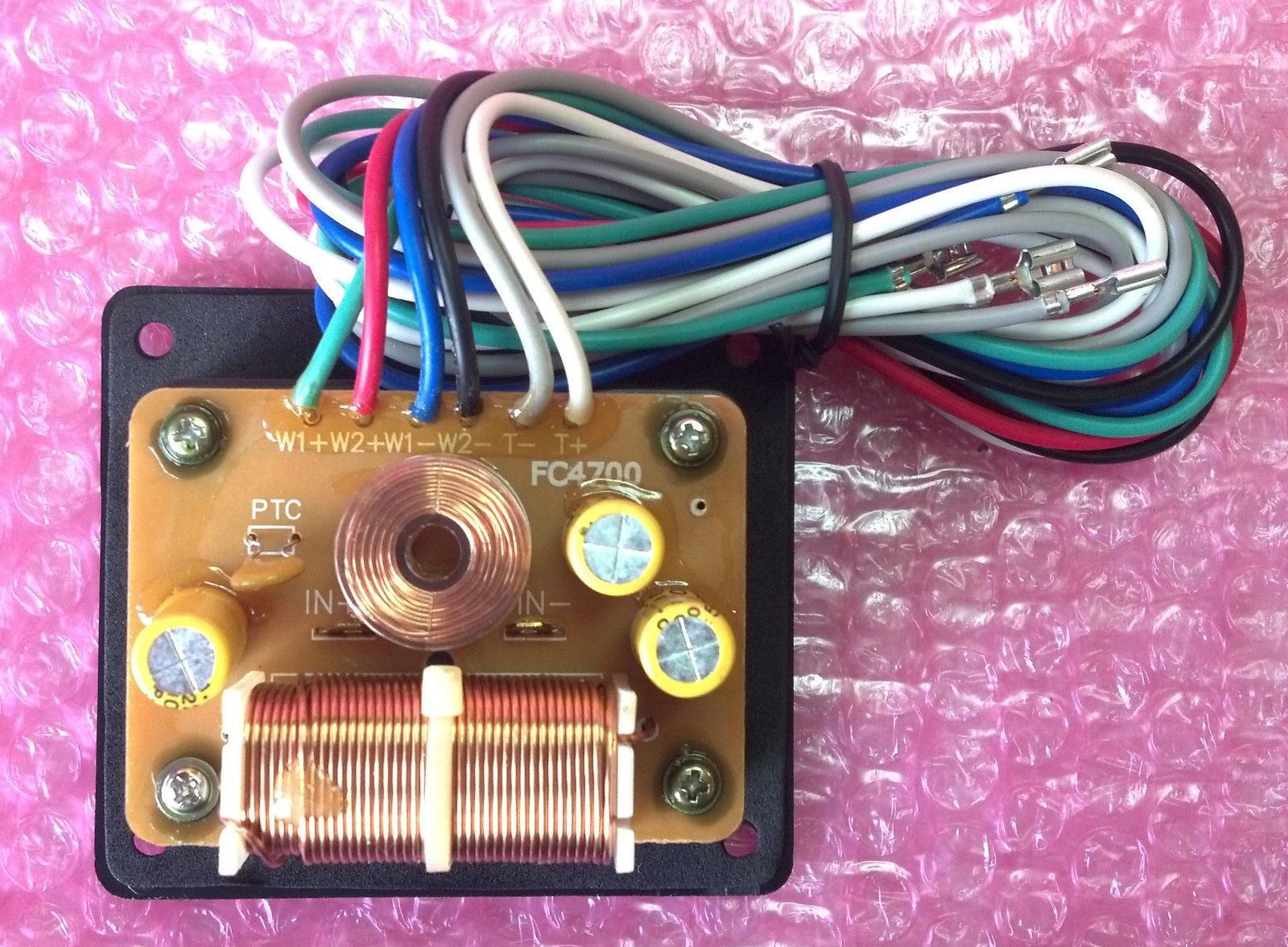 Stereo Electronic Rack Audio Crossover Jamo 74674 Terminal Nib Fc 4700 Sound