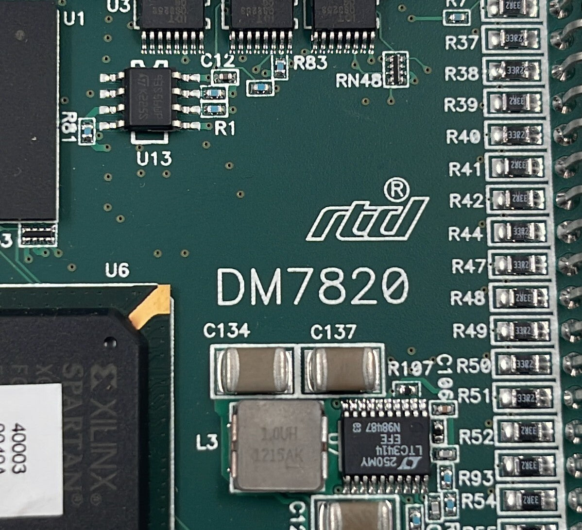 Dynamic Engineering PCI2PC104P 10-2003-0605 rtd DM7820 Digital I/O Control Card