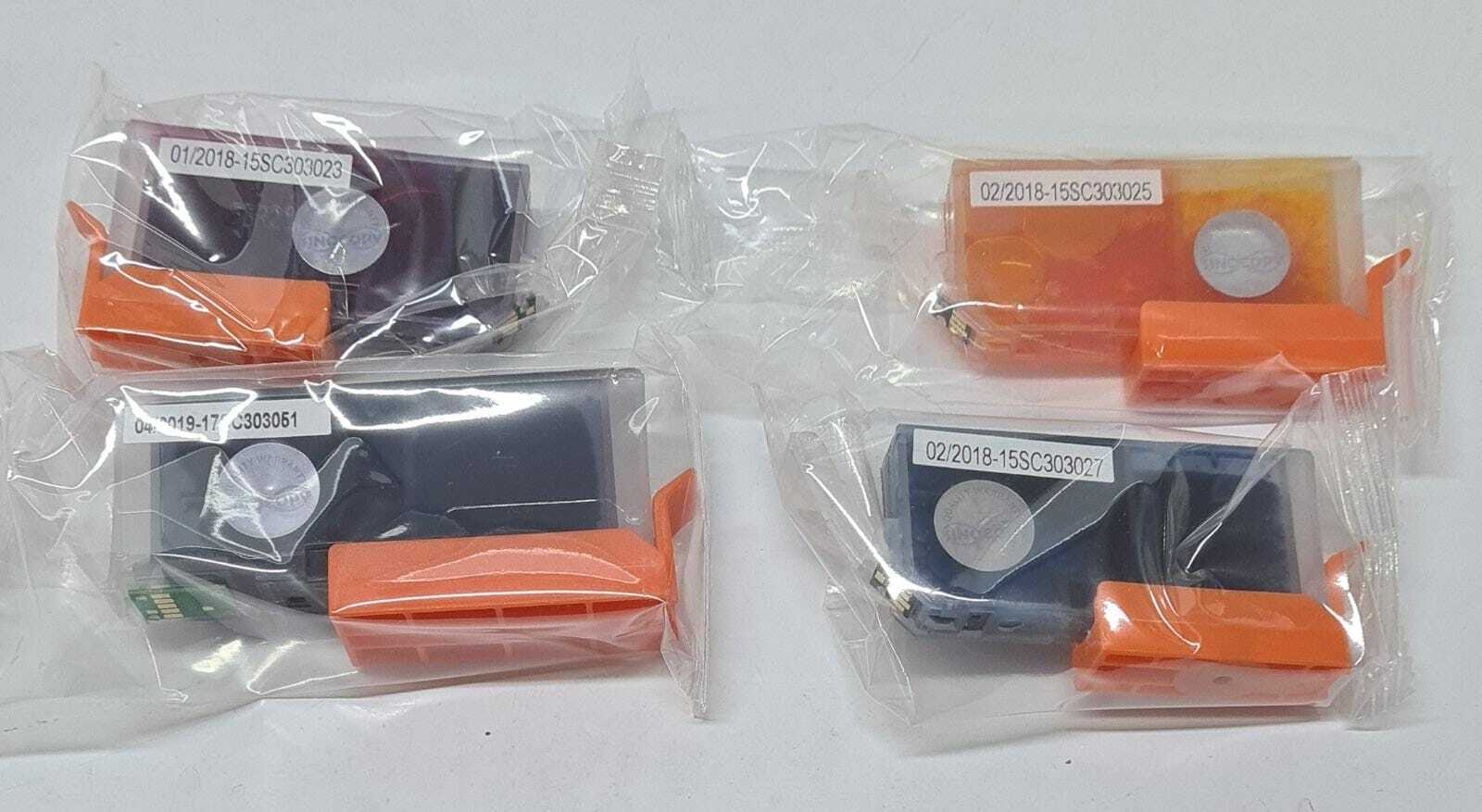 Sinocopy Ink Cartridge for Canon Printer 5x Cyan 5x Magenta 4x Yellow 2x Black