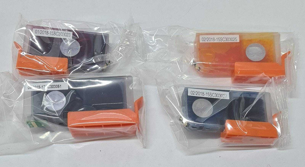 Sinocopy Ink Cartridge for Canon Printer 5x Cyan 5x Magenta 4x Yellow 2x Black