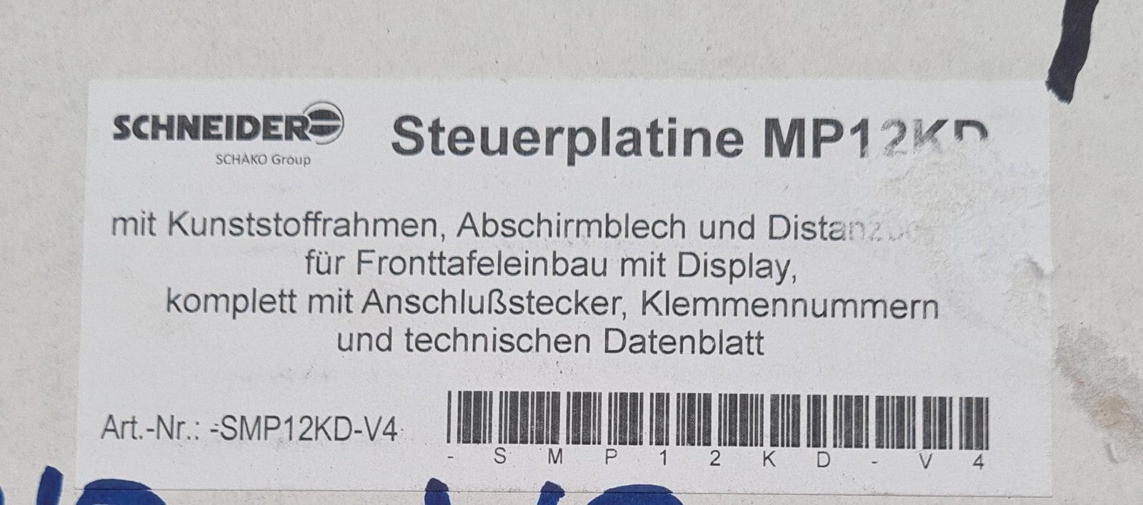 Herding Filtertechnik Steuerplatine MP 12 Control Panel **REFUBRISHED**