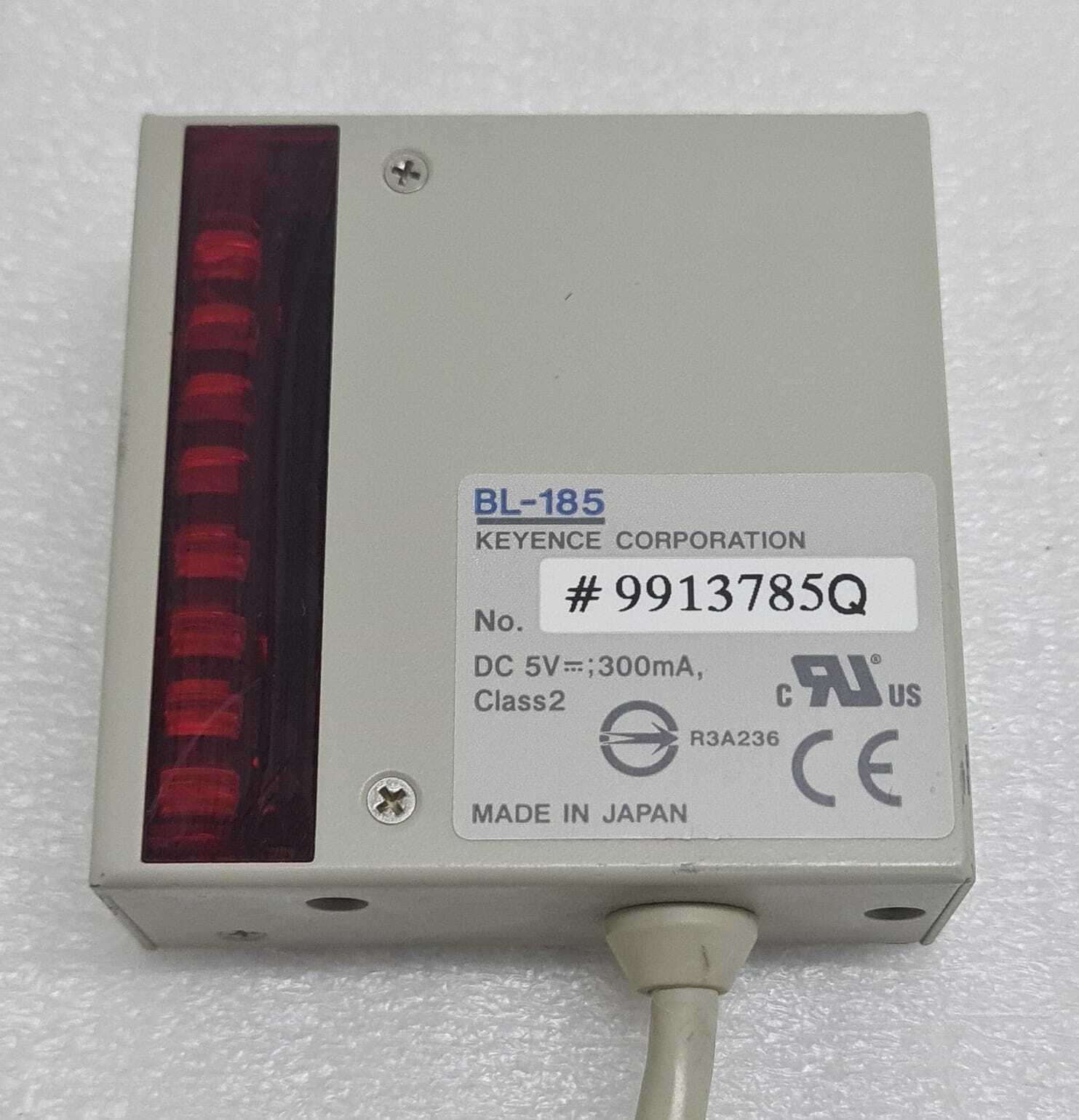 [LOT OF 6] Keyence Barcode Reader Scanner Sensor BL-185 DC 5V 300mA Class 2