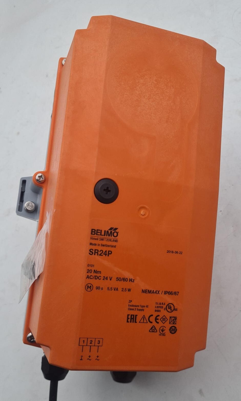 BELIMO SR24P R3020-BL2+SR24P Rotary actuator 20Nm 24V AC/DC