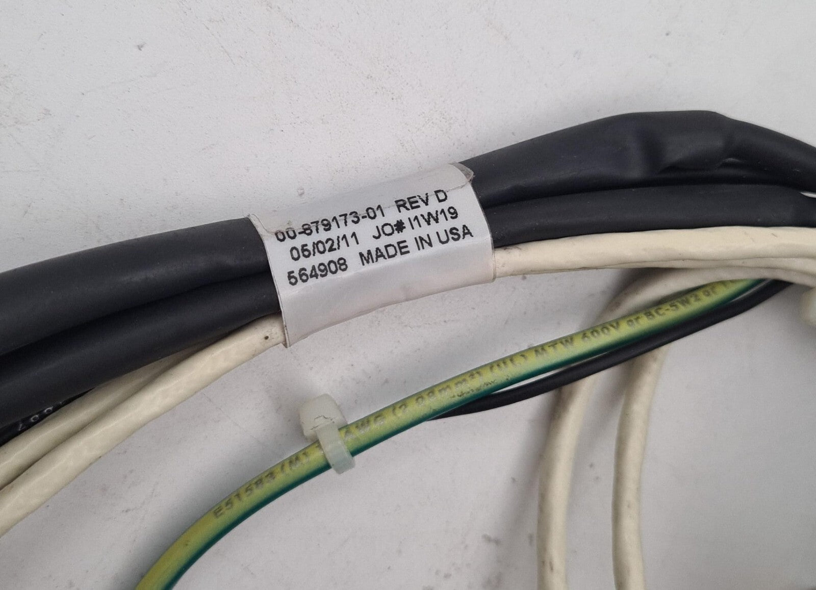 GE 5350816 REV 2 Lemo Receptacle Cable Assy 00-879173-01
