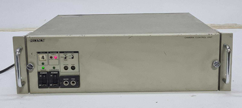 Sony CCU-370P Camera Control Unit W/ DM AT VA Control Boards