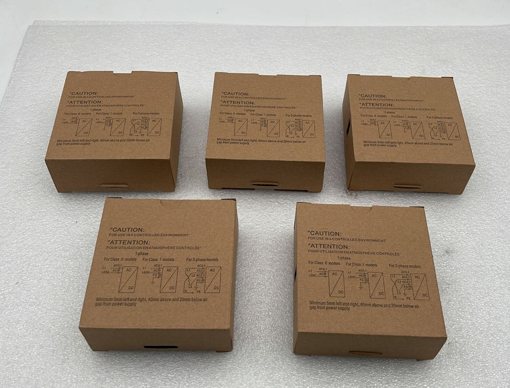 [LOT OF 5] *NEW*- Mean Well MDR-40-24 Power supply DIN rail 40-watt