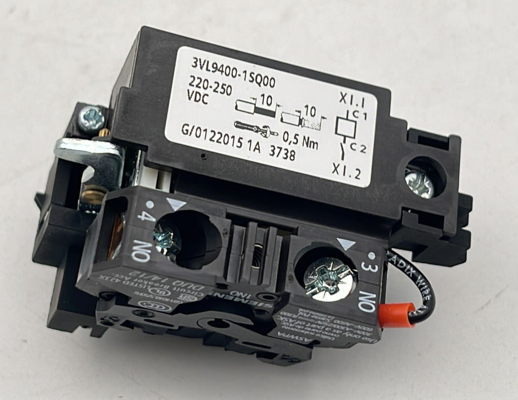 Siemens 3VL9400-1SQ00 Shunt release 220-250V DC