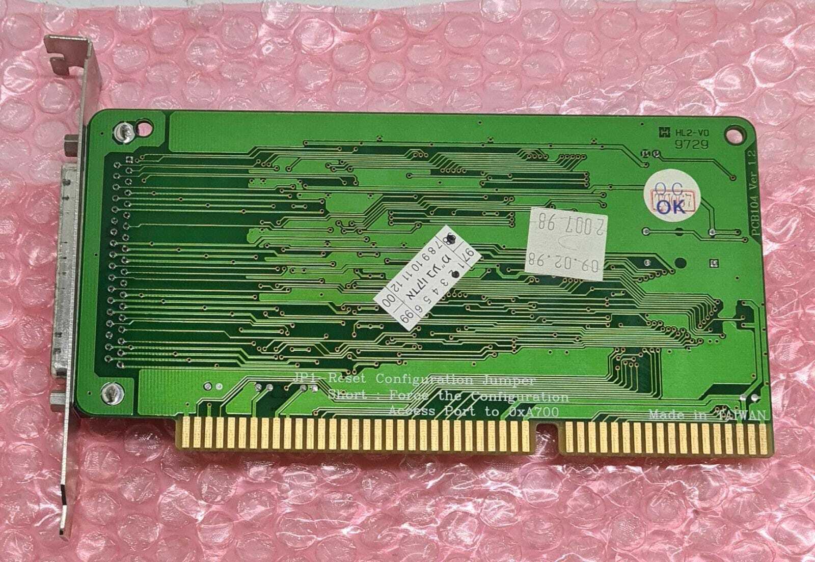 JP1 Reset Config Jumper Access Port To 0xA700 PCB104 Ver 1.2 Board