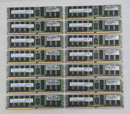 Samsung M386A4G40DM0-CPB2Q 32GB DDR4 ECC Registered server memory modules lot of 14