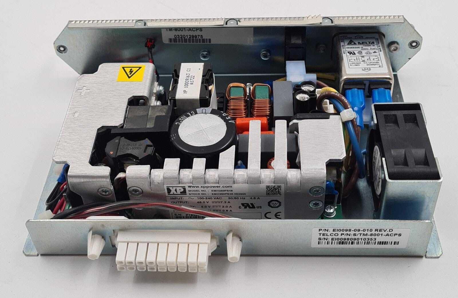 XPPOWER EMH350PS48D Power Supply Unit for TELCO S/TM