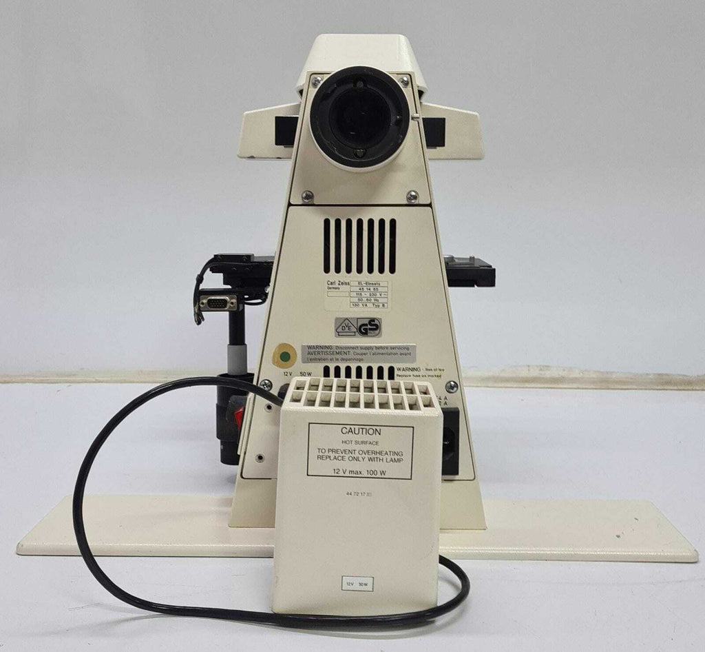 Carl Zeiss Axioskop EL-Einsatz 45 14 85 Laboratory Microscope