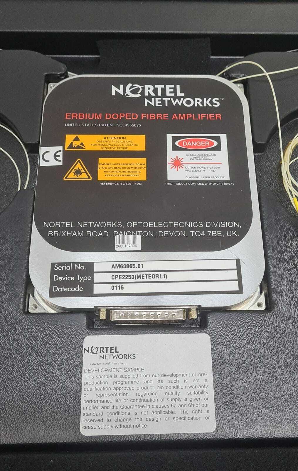 Nortel Networks ERBIUM DOPED FIBRE CPE2253 (METEORL1) Multiwavelength Module
