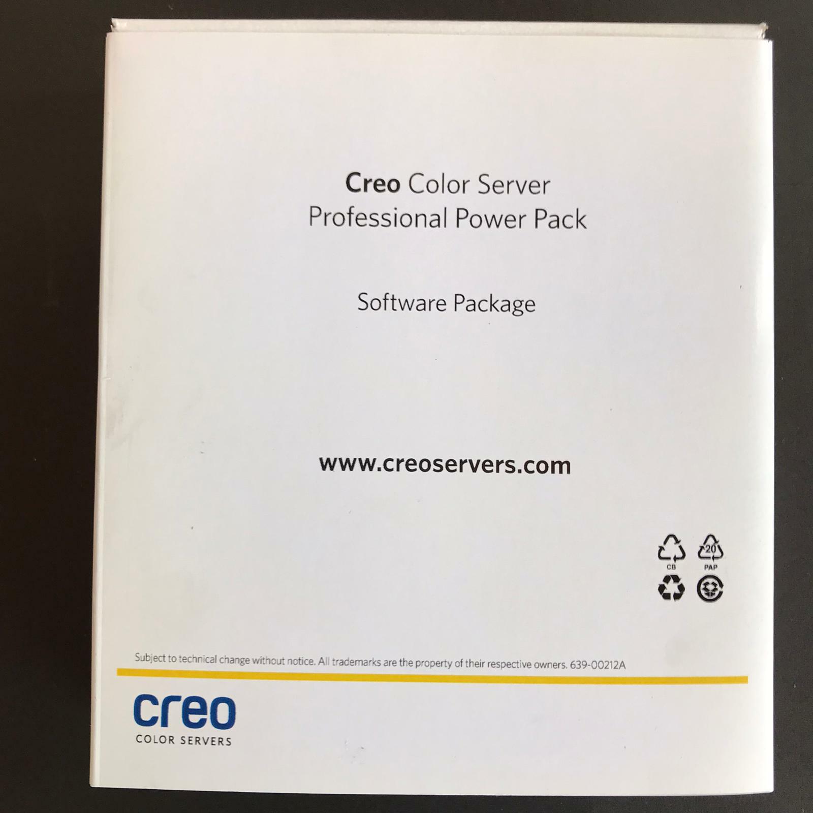 Cereo Color CREO Color Server Software Power Package C-80 Professional Kit USB Don
