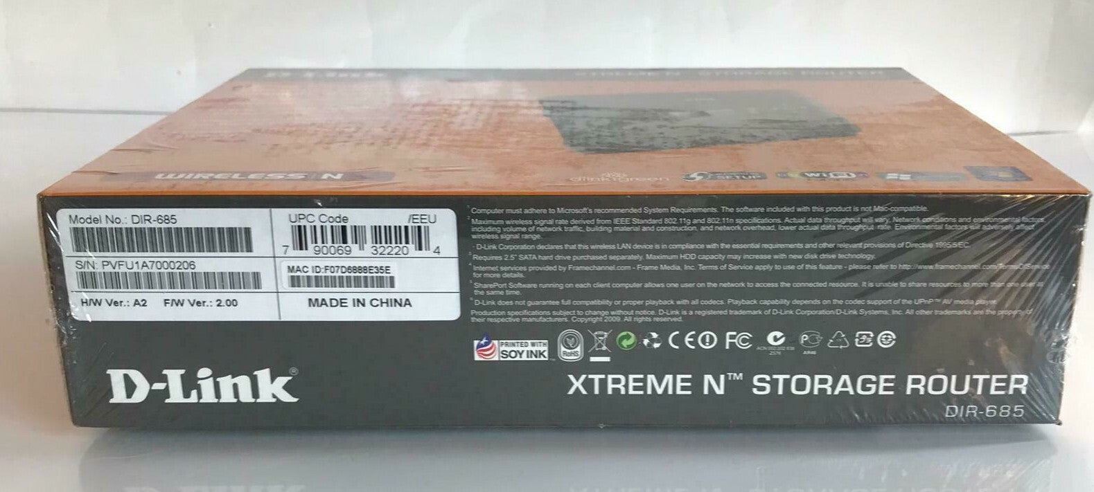 D-Link Xtreme N 300 Mbps 4-Port Gigabit Wireless N Router (DIR-685)