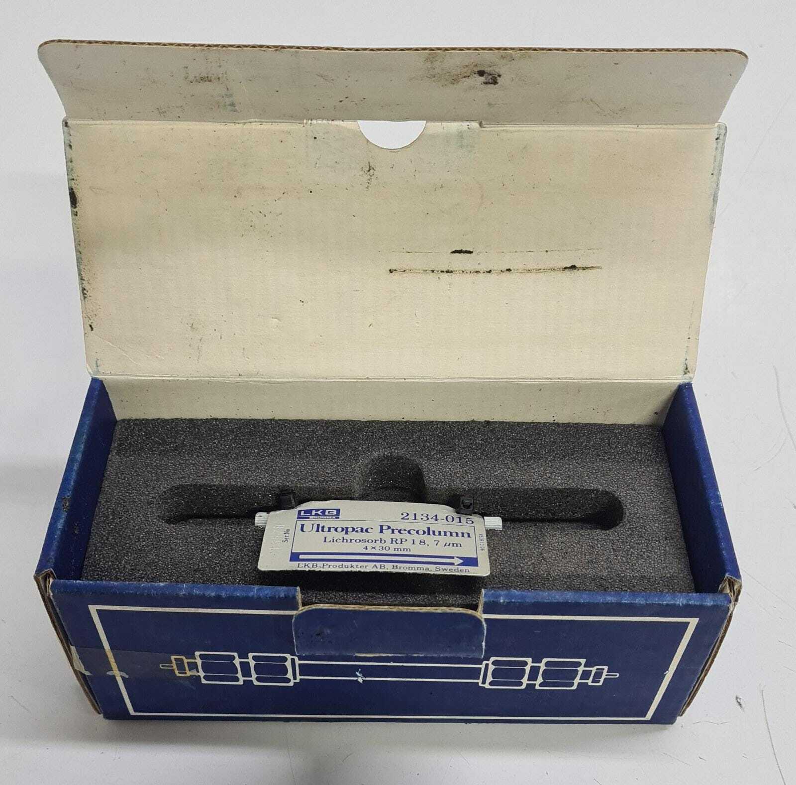LKB 2134-015 UltroPac HPLC Column Precolumn Lichrosorb RP 18 7 um 4x30 mm