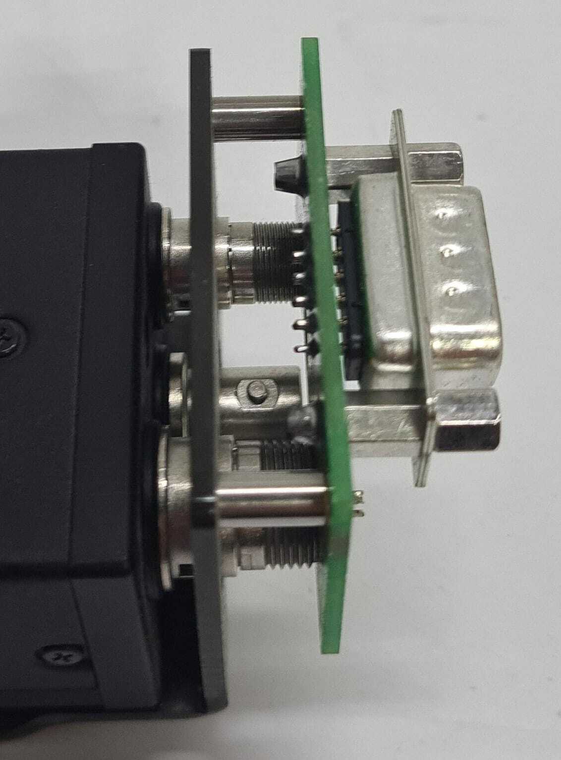 JAI CV-A50 CCD Monochrome Camera 12V W/ RICOH TV Lens 6mm 1:1.2 & 15 pin Adapter