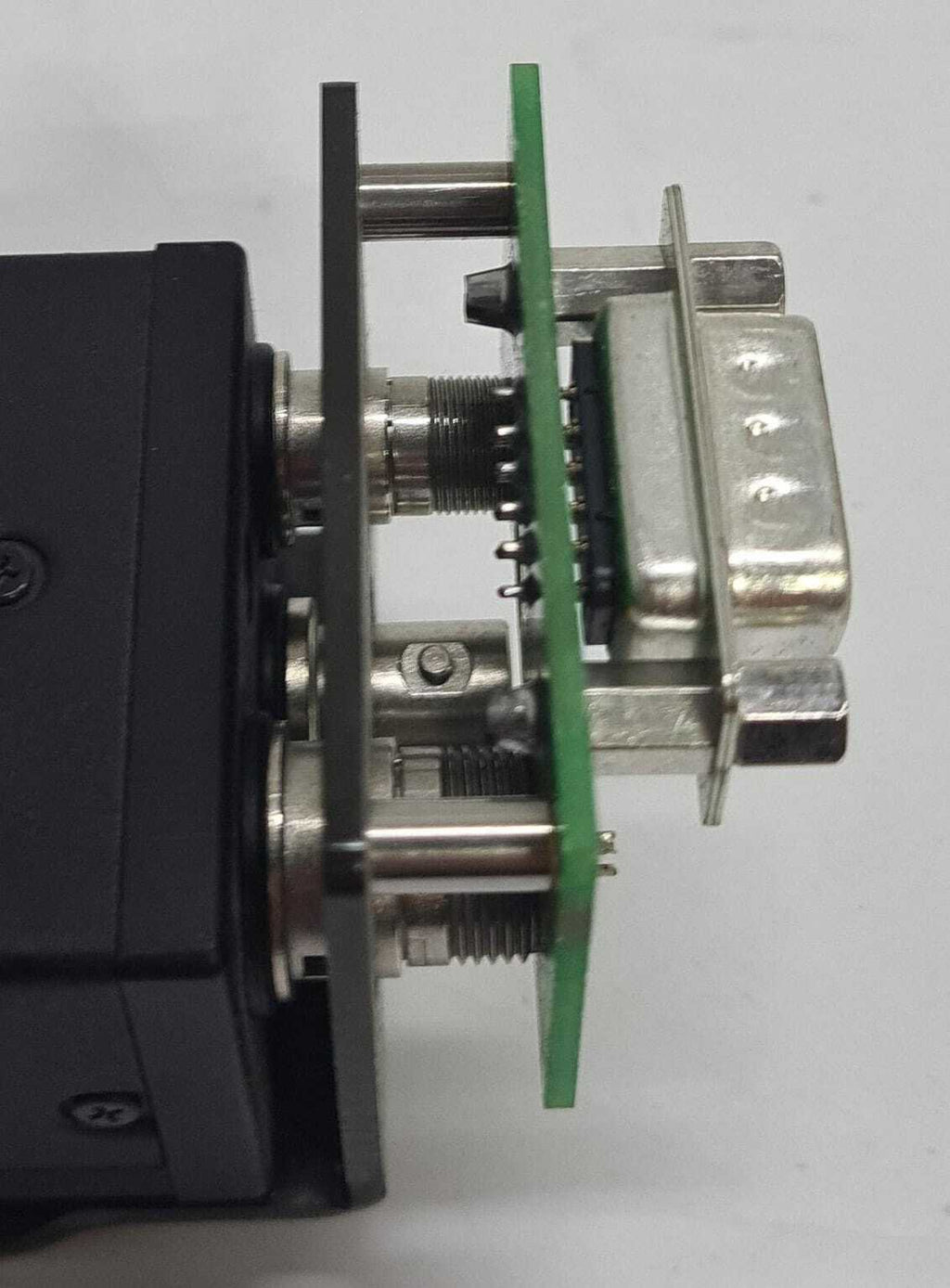 JAI CV-A50 CCD Monochrome Camera 12V W/ RICOH TV Lens 6mm 1:1.2 & 15 pin Adapter