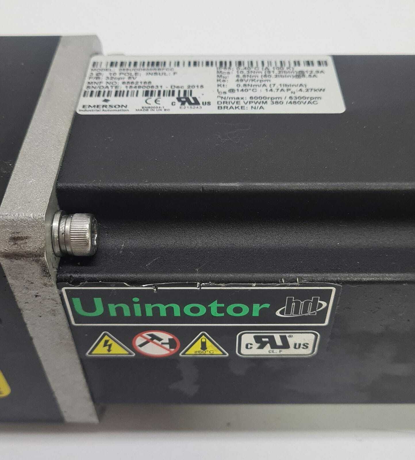 Emerson Automation 089UDD600RBFCC 6561268 Unimotor W/ Apex Dynamics ABR090-S1-P2