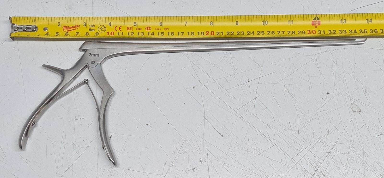 Jarit 284-060 2mm Stainless Steel Surgical Kerrison Rongeur