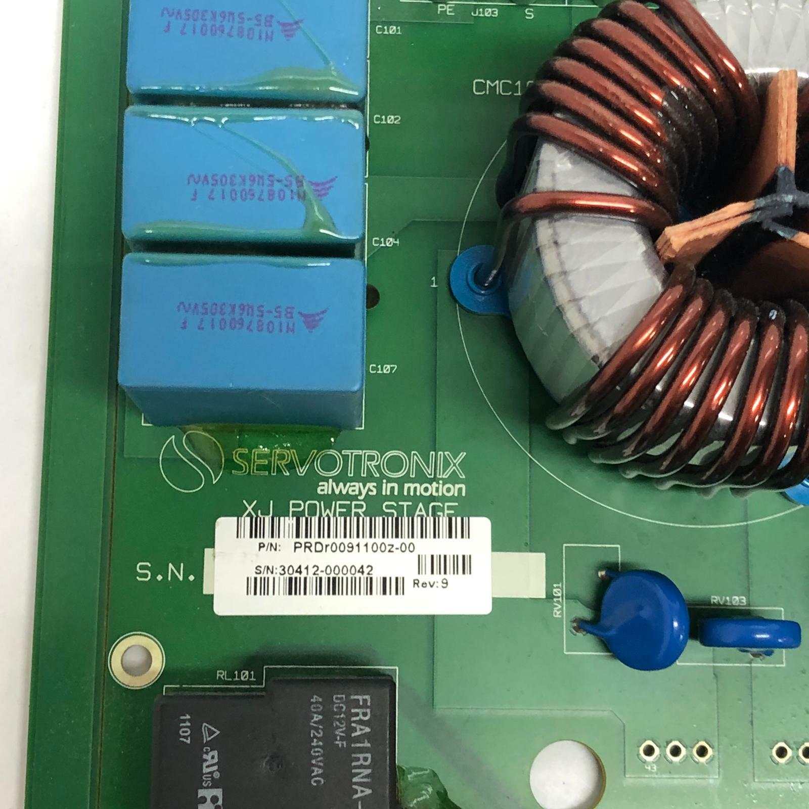 SERVOTRONIX XJ POWER STAGE PRDr0091100Z-00 PCB-R0911000-02