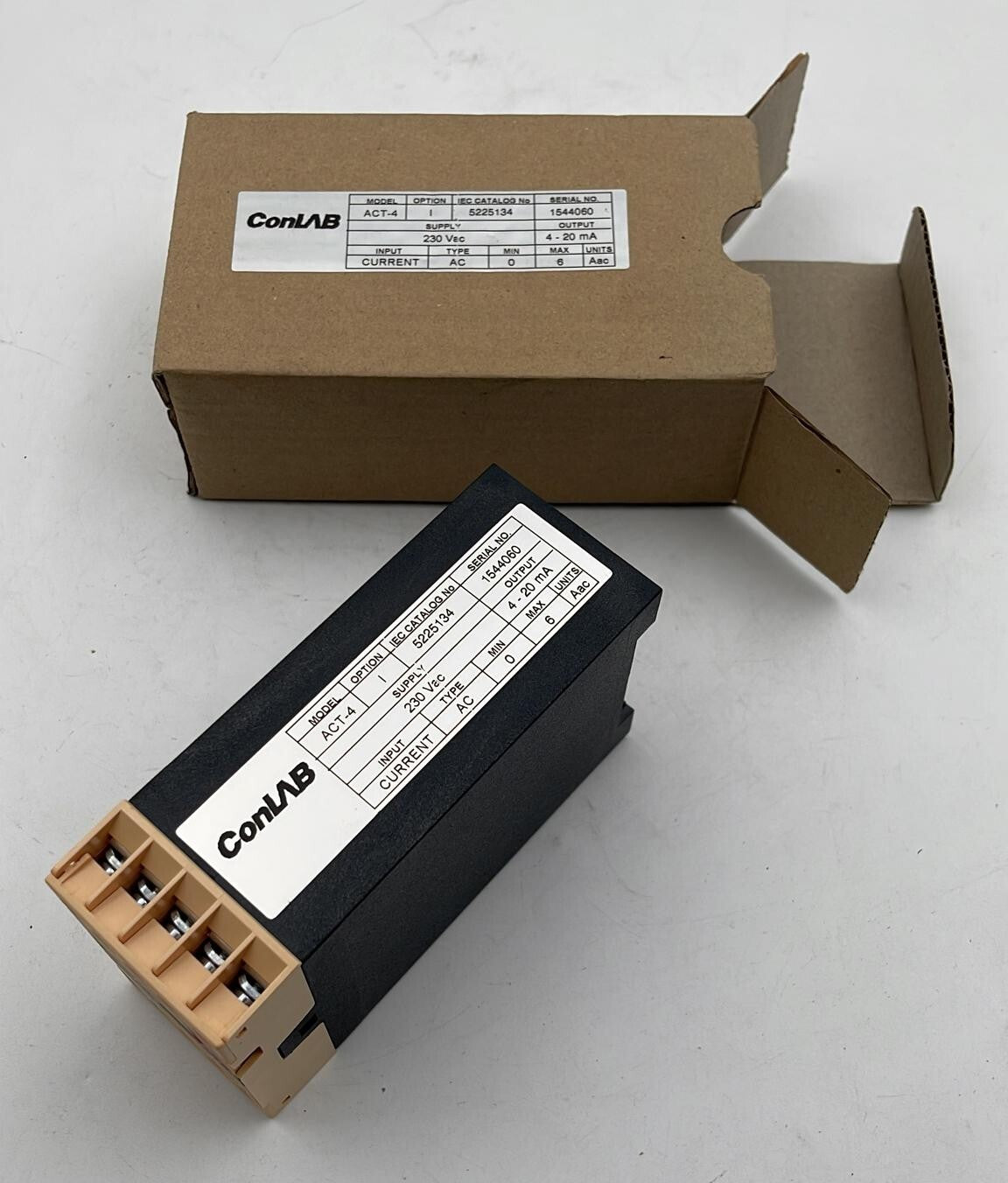 NEW - ConLAB ACT-4 Isolated AC Transmitter 230V