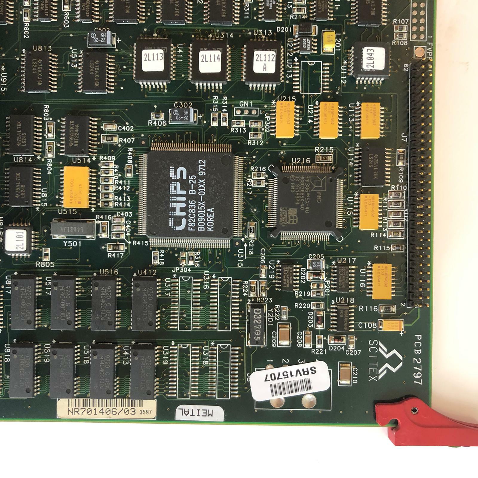 Scitex Narkis CPU & SCSI 4/M 503D2L046S 188A3H004D PrePress Equipment