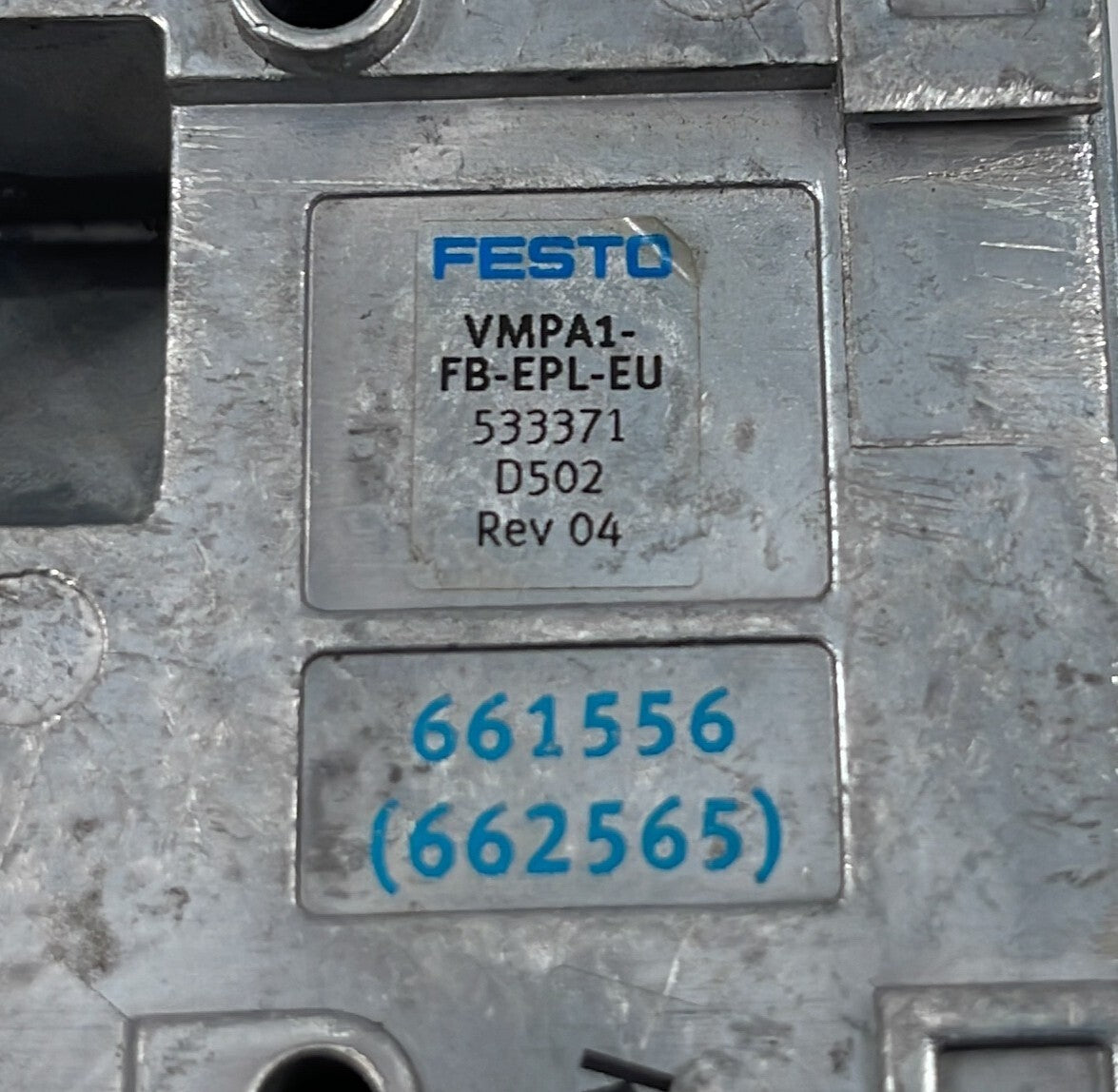FESTO VMPA1-FB-EPL-EU W/ MPA-FB-VI 530411