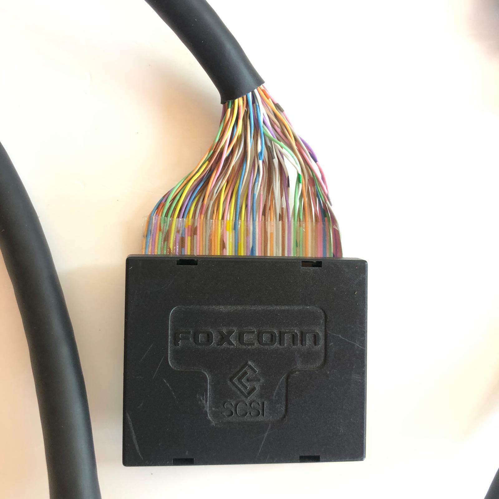 FOXCOM Ultra 320 SCSI U320 Cable 68 Pin 5 taps with Terminator